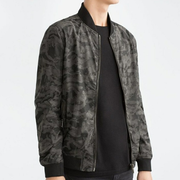 camouflage jacket zara man